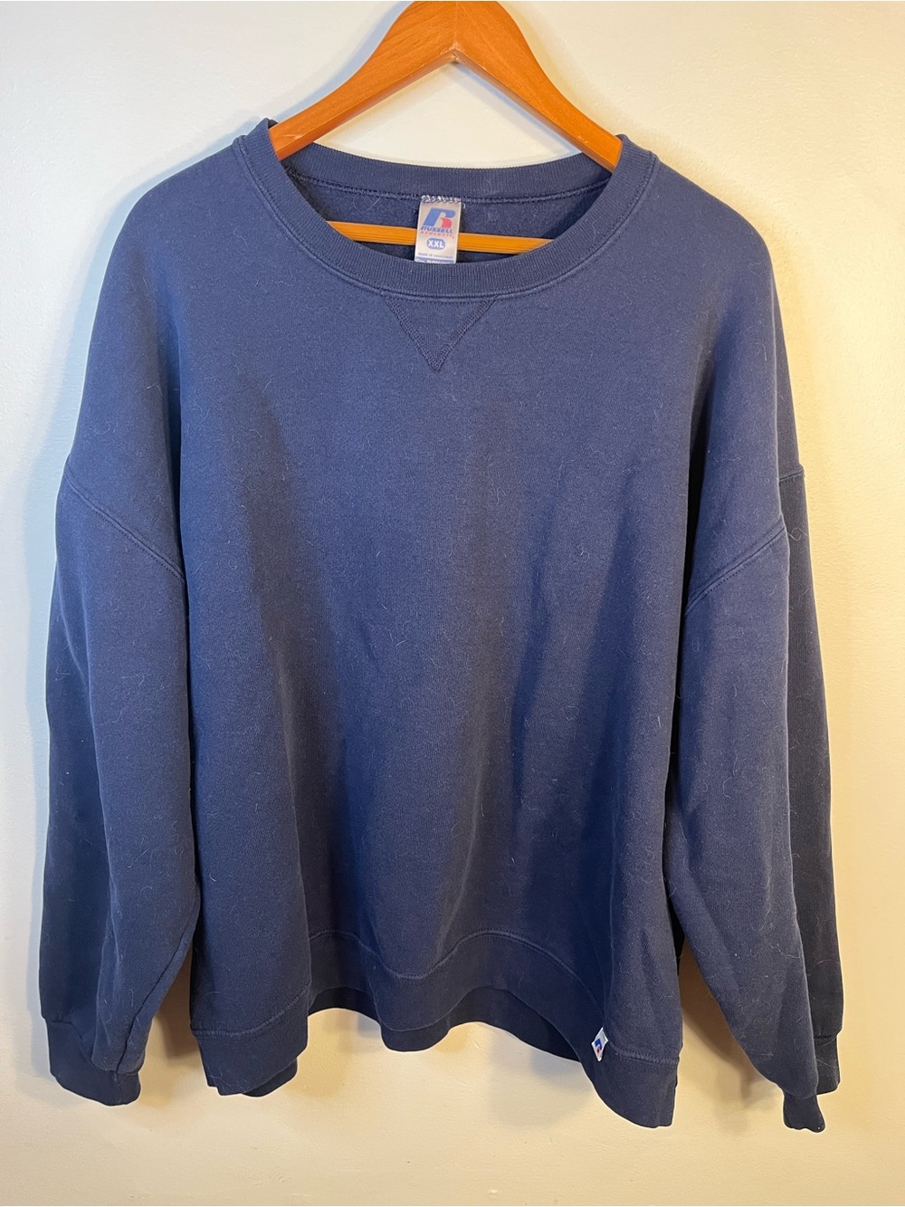 Russell Athletic Navy Crewneck Sweatshirt XXL